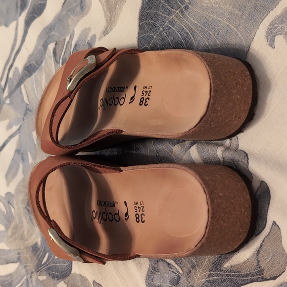 Birkenstock Papillons Tan Sandals with Buckle - Picture 4 of 6